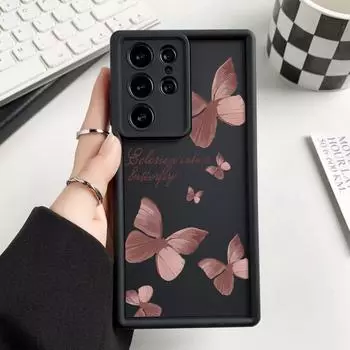 Чехол для телефона iPhone 11 13 12 14 15 16 Pro Max XR XS Samsung A15 A55 A05 Redmi 12 13C OPPO A16 A18 A60 Reno 11 Vivo Y17S Y12 infinix note 40 smart 8 iPhone 7&8 розовый