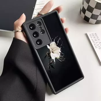 Чехол для телефона iPhone 11 13 16 Pro Max iPhone 14 15 Pro Max 12 13 Pro Max Samsung A55 S24 S23 A02S Redmi 9 13C Infinix Hot 40 Pro Tecno Spark go 2024 iPhone 11 Pro Max чёрный