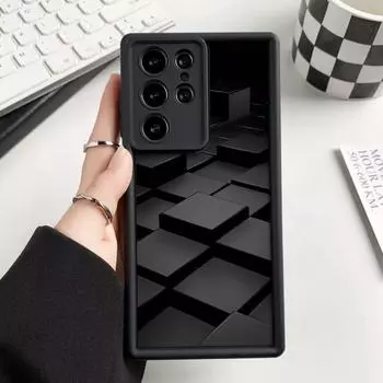 Чехол для телефона iPhone 11 13 16 Pro Max iPhone 14 15 Pro Max 12 13 Pro Max Samsung A55 S24 S23 A02S Redmi 9 13C Infinix Hot 40 Pro Tecno Spark go 2024 iPhone 11 Pro Max чёрный