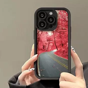 Чехол для телефона iPhone 11 13 16 Pro Max iPhone 14 15 Pro Max 12 13 Pro Max 16 Plus 7 8 Plus 13 Pro 14 Pro Samsung S24 FE A55 A05S A54 A06 S22 A15 S23 OPPO A60 4G чёрный