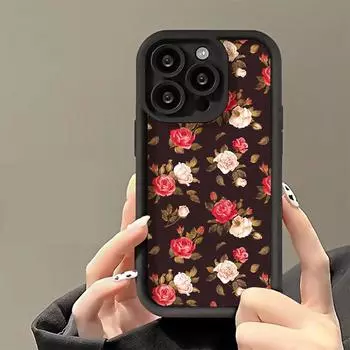 Чехол для телефона iPhone 11 13 16 Pro Max iPhone 14 15 Pro Max 12 13 Pro Max 16 Plus 7 8 Plus 13 Pro 14 Pro Samsung S24 FE A55 A05S A54 A06 S22 A15 S23 OPPO A60 4G чёрный