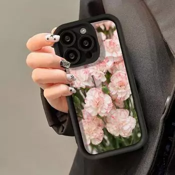 Чехол для телефона iPhone 11 13 16 Pro Max iPhone 14 15 Pro Max 12 13 Pro Max 16 Plus 7 8 Plus 13 Pro 14 Pro Samsung S24 FE A55 A05S A54 A06 S22 A15 S23 OPPO A60 4G чёрный