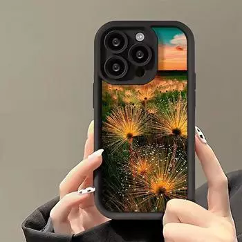 Чехол для телефона iPhone 11 13 16 Pro Max iPhone 14 15 Pro Max 12 13 Pro Max 16 Plus 7 8 Plus 13 Pro 14 Pro Samsung S24 FE A55 A05S A54 A06 S22 A15 S23 OPPO A60 4G чёрный