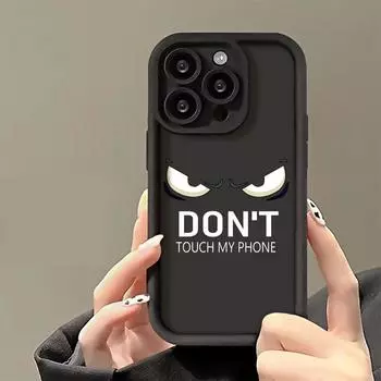 Чехол для телефона iPhone 11 13 16 Pro Max iPhone 14 15 Pro Max 12 13 Pro Max 16 Plus 7 8 Plus 13 Pro 14 Pro Samsung S24 FE A55 A05S A54 A06 S22 A15 S23 OPPO A60 4G чёрный