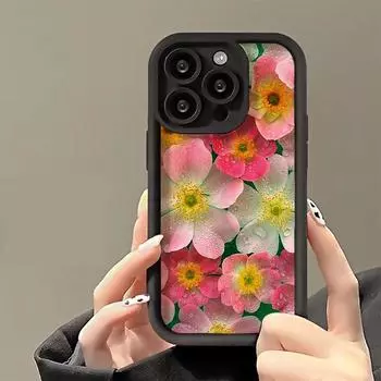 Чехол для телефона iPhone 11 13 16 Pro Max iPhone 14 15 Pro Max 12 13 Pro Max 16 Plus 7 8 Plus 13 Pro 14 Pro Samsung S24 FE A55 A05S A54 A06 S22 A15 S23 OPPO A60 4G чёрный