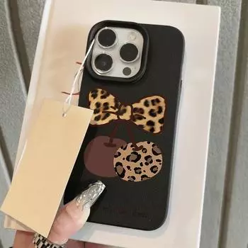 Чехол для телефона iPhone 11 13, чехол для iPhone 12 14 15 16 Pro Max 12 Pro 15 Plus, кожаный, окрашенный, водонепроницаемый, устойчивый к падениям и износу, мультяшный iPhone 16 Pro Max розовый