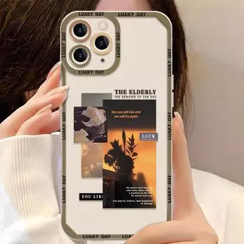 Чехол для телефона iPhone 11 13 XR 15 14 Pro Max iPhone 12 16 7 8 Plus XS Max Samsung A15 A55 A05 A54 Redmi 12 13C Note 13 9 10 OPPO A16 A18 Vivo Y17S Y12 iPhone 11 жёлтый