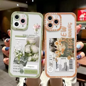 Чехол для телефона iPhone 11 13 XR 15 14 Pro Max iPhone 12 16 7 8 Plus XS Max Samsung A15 A55 A05 A54 Redmi 12 13C Note 13 9 10 OPPO A16 A18 Vivo Y17S Y12 iPhone 11 жёлтый