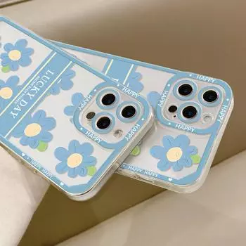 Чехол для телефона iPhone 11 13 XR 15 14 Pro Max iPhone 12 16 7 8 Plus XS Max Samsung A15 A55 A05 A54 Redmi 12 13C Note 13 9 10 OPPO A16 A18 Vivo Y17S Y12 iPhone 11 синий