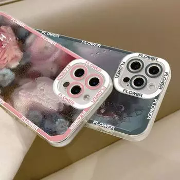 Чехол для телефона iPhone 11 13 XR 15 14 Pro Max iPhone 12 16 7 8 Plus XS Max Samsung A15 A55 A05 A54 Redmi 12 13C Note 13 9 10 OPPO A16 A18 Vivo Y17S Y12 iPhone 11 розовый