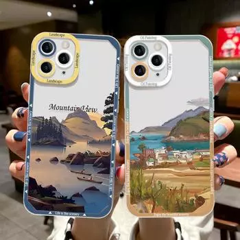 Чехол для телефона iPhone 11 13 XR 15 14 Pro Max iPhone 12 16 7 8 Plus XS Max Samsung A15 A55 A05 A54 Redmi 12 13C Note 13 9 10 OPPO A16 A18 Vivo Y17S Y12 iPhone 11 жёлтый