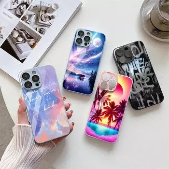 Чехол для телефона iPhone 11 13 XR XS Max, чехол для iPhone 12 14 15 16 Pro Max, Samsung A54 A14 A52 A24 A13 A51 A32 S23, Samsung A04 A33 S21 A34 S24 A10 S20 Samsung S24 Ultra синий