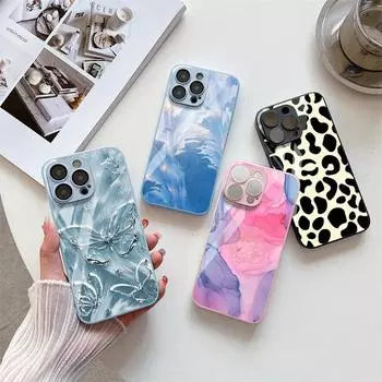 Чехол для телефона iPhone 11 13 XR XS Max, чехол для iPhone 12 14 15 16 Pro Max, Samsung A54 A14 A52 A24 A13 A51 A32 S23, Samsung A04 A33 S21 A34 S24 A10 S20 Samsung S24 Ultra синий