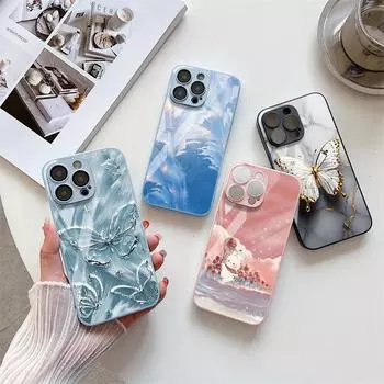 Чехол для телефона iPhone 11 13 XR XS Max, чехол для iPhone 12 14 15 16 Pro Max, Samsung A54 A14 A52 A24 A13 A51 A32 S23, Samsung A04 A33 S21 A34 S24 A10 S20 Samsung S24 Ultra синий