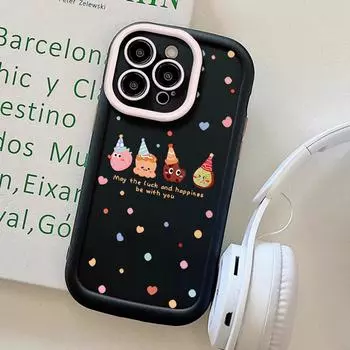 Чехол для телефона iPhone 11 13 XR 15 Pro Max 12 14 Pro Max чехол iPhone 16 7 Plus 8 Plus 6S XS Max SE Полностью защитный iPhone 6&6s белый