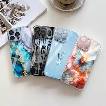 Чехол для телефона iPhone 11 13 XR XS Max, чехол для iPhone 12 14 15 16 Pro Max, Samsung A54 A14 A52 A24 A13 A51 A32 S23, Samsung A04 A33 S21 A34 S24 A10 S20 Samsung S24 Ultra чёрный