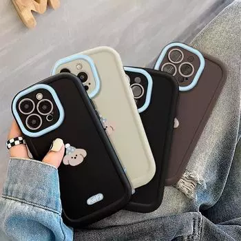 Чехол для телефона iPhone 11 13 XR 15 Pro Max 12 14 Pro Max чехол iPhone 16 7 Plus 8 Plus 6S XS Max SE Полностью защитный iPhone 6&6s белый