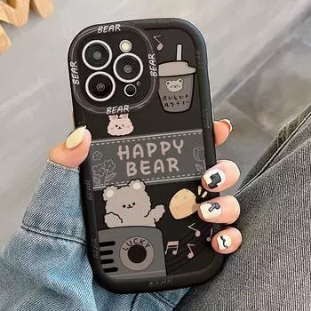 Чехол для телефона iPhone 11 13 XR 15 Pro Max 12 14 Pro Max чехол iPhone 16 7 Plus 8 Plus 6S XS Max SE Полностью защитный iPhone 6&6s белый