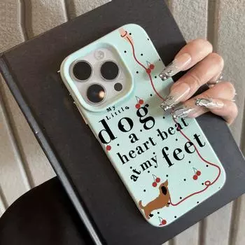 Чехол для телефона iPhone 11 13 XR XS Max, чехол для iPhone 12 14 15 16 Pro Max 12 Pro 15 Plus, кожаный, окрашенный, водонепроницаемый, устойчивый к падениям и износу, мультяшный iPhone 16 Pro Max розовый