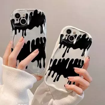 Чехол для телефона iPhone 11 13 XR 15 14 Pro Max iPhone 12 16 7 8 Plus XS Max Samsung A15 A55 A05 Redmi 12 13C 13 9 Samsung A05 белый