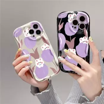 Чехол для телефона iPhone 11 13 XR 15 14 Pro Max iPhone 12 16 7 8 Plus XS Max Samsung A15 A55 A05 Redmi 12 13C 13 9 Samsung A05 белый