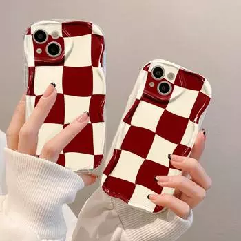 Чехол для телефона iPhone 11 13 XR 15 14 Pro Max iPhone 12 16 7 8 Plus XS Max Samsung A15 A55 A05 Redmi 12 13C 13 9 Samsung A05 белый