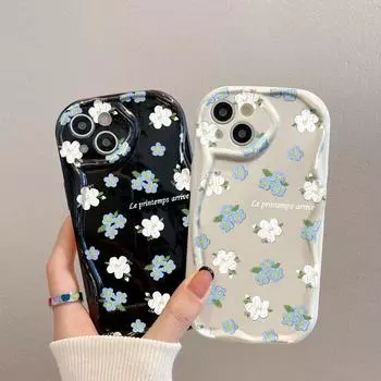 Чехол для телефона iPhone 11 13 XR 15 14 Pro Max iPhone 12 16 7 8 Plus XS Max Samsung A15 A55 A05 Redmi 12 13C 13 9 Samsung A05 белый