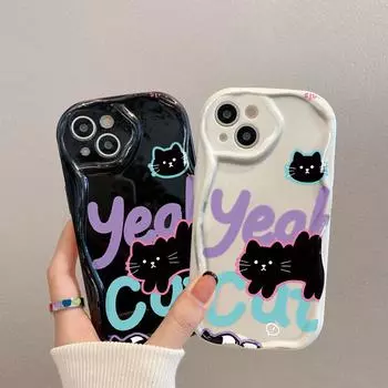 Чехол для телефона iPhone 11 13 XR 15 14 Pro Max iPhone 12 16 7 8 Plus XS Max Samsung A15 A55 A05 Redmi 12 13C 13 9 Samsung A05 белый