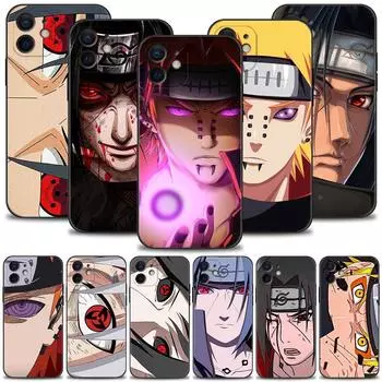 Чехол для телефона iPhone 13 11 12 pro max XR X XS 8 7 6 6s plus 5 5S SE 13mini 12mini, силиконовый чехол, аниме Наруто Para iPhone 13Pro Max