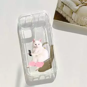 Чехол для телефона iPhone 13 11 15 12 14 Pro Max OPPO A15 A57 A18 A16 Samsung A55 S24 S23 A54 A05S S22 Vivo Y21 Y17S Y20 Y11 Y03 Redmi 13c 9A 10 Note 11 iPhone 15 чистый