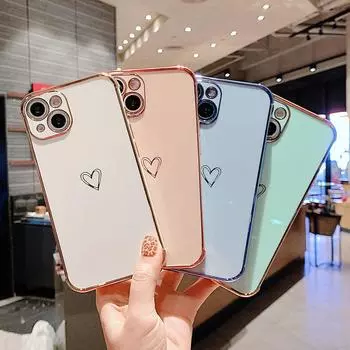 Чехол для телефона iPhone 13 12 11 Pro Max mini case iPhone x xr xs Max 7 8 Plus Прочный и устойчивый к падениям iPhone 7/8 чёрный