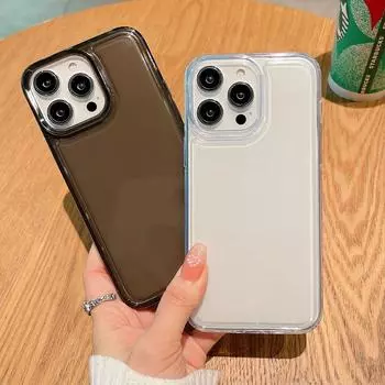 Чехол для телефона iPhone 13 15 11 12 14 Pro Max XR XS Max устойчив к падениям и износу, стильный и простой iPhone XR чистый