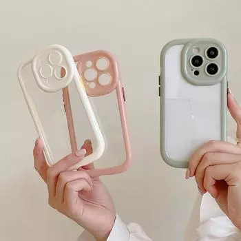 Чехол для телефона iPhone 13 15 11 12 14 Pro Max XR XS SE Max 7 8 Plus Устойчив к падениям, износоустойчив, стильный и простой iPhone 7/8 чёрный