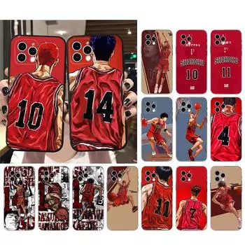 Чехол для телефона Iphone 14 Pro Max 13 12 11 Pro Max Xs Xr X 12mini 7 8 Plus Se Slam Dunk Sakuragi Hanamichi Case Funda iphone XR