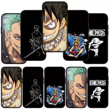 Чехол для телефона iPhone 15 14 Xiaomi Redmi Note 13 12 11 Pro Max X 8 7 XR Samsung Galaxy A15 S24 S23 A05 Huawei OPPO Roronoa Zoro One Anime Luffy Piece for Samsung Galaxy Note 10 олений