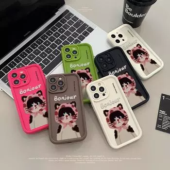 Чехол для телефона iPhone 16 13 11 Pro Max iPhone 11 13 16 Samsung S24 Ultra Samsung A54 Redmi note 12 11 Infinix Чехол iPhone 7&8 чёрный