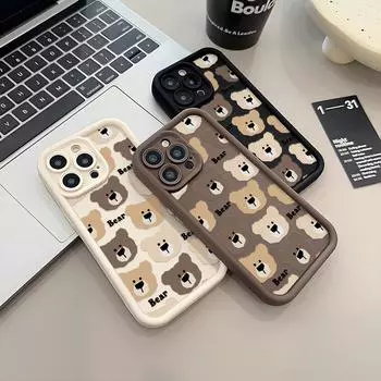 Чехол для телефона iPhone 16 13 11 Pro Max iPhone 11 13 16 Samsung S24 Ultra Samsung A54 Redmi note 12 11 Infinix Чехол iPhone 7&8 чёрный