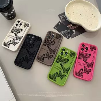 Чехол для телефона iPhone 16 13 11 Pro Max iPhone 11 13 16 Samsung S24 Ultra Samsung A54 Redmi note 12 11 Infinix Чехол iPhone 7&8 чёрный