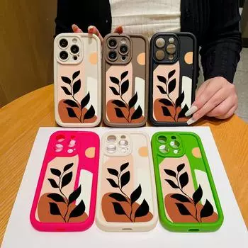 Чехол для телефона iPhone 16 13 11 Pro Max iPhone 11 13 16 Samsung S24 Ultra Samsung A54 Redmi note 12 11 Infinix Чехол iPhone 7&8 чёрный