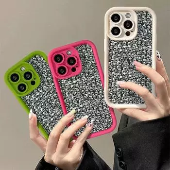 Чехол для телефона iPhone 16 13 11 Pro Max iPhone 11 13 16 Samsung S24 Ultra Samsung A54 Redmi note 12 11 Infinix Чехол iPhone 7&8 чёрный