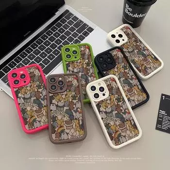 Чехол для телефона iPhone 16 13 11 Pro Max iPhone 11 13 16 Samsung S24 Ultra Samsung A54 Redmi note 12 11 Infinix Чехол iPhone 7&8 чёрный