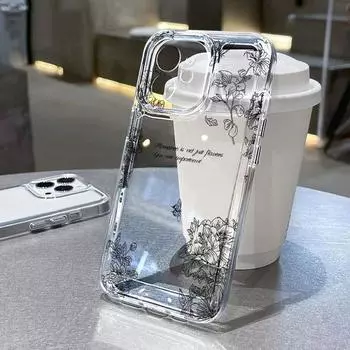 Чехол для телефона iPhone 16 13 11 Pro Max iPhone 11 13 16 Samsung S24 Ultra Samsung A54 Redmi note 12 11 Infinix Чехол Redmi Note 11 Pro чистый