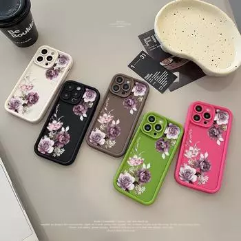 Чехол для телефона iPhone 16 13 11 Pro Max iPhone 11 13 16 Samsung S24 Ultra Samsung A54 Redmi note 12 11 Infinix Чехол iPhone 7&8 чёрный