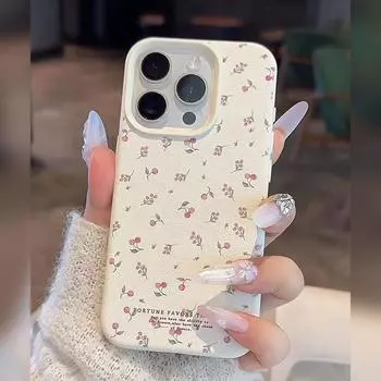 Чехол для телефона iPhone 16 15 14 13 12 11 Pro Max iPhone 11 13 16 15 14 12 Свежий и простой милый чехол iPhone 11 белый