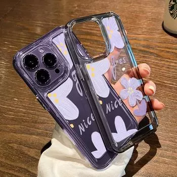 Чехол для телефона iPhone 16 15 14 13 12 11 Pro Max iPhone 11 13 16 15 14 12 X XS XR 6 7 8 SE iPhone 6 7 8 Plus Чехол для телефона iPhone 6&7&8 фиолетовый