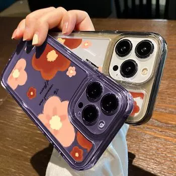 Чехол для телефона iPhone 16 15 14 13 12 11 Pro Max iPhone 11 13 16 15 14 12 X XS XR 6 7 8 SE iPhone 6 7 8 Plus Чехол для телефона iPhone 6&7&8 фиолетовый