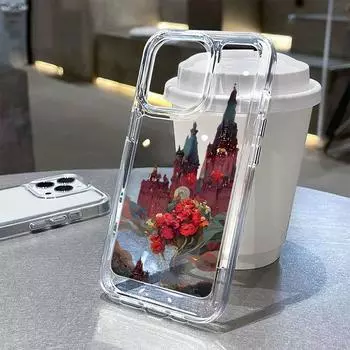 Чехол для телефона iPhone 16 15 14 13 12 11 Pro Max iPhone 11 13 16 15 14 12 X XS XR 6 7 8 SE iPhone 6 7 8 Plus Чехол для телефона iPhone 6&7&8 фиолетовый