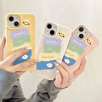 Чехол для телефона iPhone 16 15 14 13 12 11 Pro Max iPhone 11 13 16 15 14 12 X XS XR 6 7 8 SE iPhone 6 7 8 Plus Разлагаемый чехол из пшеничной соломы iPhone 6&7&8&SE 2020&SE 2022 белый