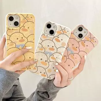 Чехол для телефона iPhone 16 15 14 13 12 11 Pro Max iPhone 11 13 16 15 14 12 X XS XR 6 7 8 SE iPhone 6 7 8 Plus Разлагаемый чехол из пшеничной соломы iPhone 6&7&8&SE 2020&SE 2022 белый