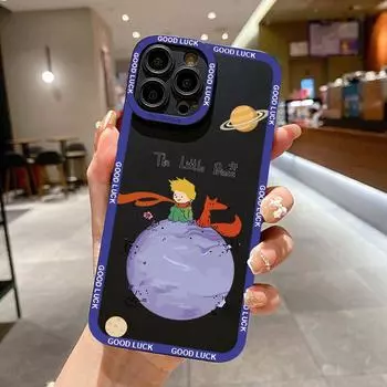 Чехол для телефона iPhone Samsung Huawei Honor Xiaomi Redmi OPPO Realme Vivo с рисунком, мягкая резина, полное покрытие, защита камеры, дизайн корпуса iPhone 16 Pro белый